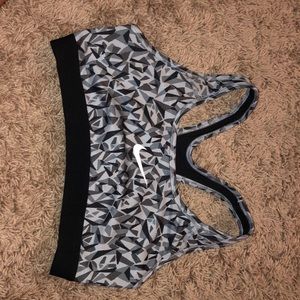 Grey Nike Sports Bra